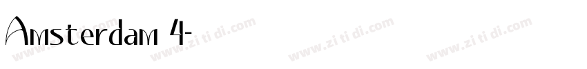 Amsterdam 4字体转换